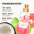 Pacifica Hawaiian Ruby Guava Spray Perfume - Vegan, Cruelty-Free Personal Fragrance with Essential Oils