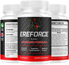 Ereforce - Ereforce Capsules Advanced Daily Formula Premium All Natural Ingredients- Maximum Strength, EreforcePills Support Reviews for Overall Health and Wellness, 60 Capsules for 1 Month