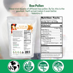 Z Natural Foods Spanish Bee Pollen Granules - Pure & Raw Pollen Granule, Product of Spain - Nutrient-Dense for Energy & Immune Support - Aromatic Sweet Flavor, Sprinkle on Salads & Smoothies, 1lb