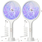 YISSVIC Electric Fly Swatter 4000V Bug Zapper Racket Dual Mode