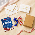 4th of July Pins, American Flag Enamel Pins, Gold Bow Brooches for Women