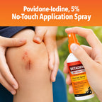 Betadine Antiseptic First Aid Spray, Povidone-Iodine 5%, 3 Fl Oz