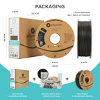 Polymaker Silk PLA Filament 1.75mm, Shiny Yellow PLA 3D Printer Filament Silk 1kg - PolyLite 1.75mm PLA Filament Silk Yellow Filament 1.75mm