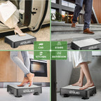 Small Step Stools for Adults - Small Mobility Aid for Seniors - Portable Heavy Duty Plastic Step Platform & Bed Steps for High Beds for Adults - Assist Device for Kitchen Bathroom Toilet - Kids Stool