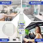 Mighty Mint All-Purpose Cleaner Spray – Plant-Based, Multi-Surface Cleaning for Kitchen, Bathroom & Home – Cuts Grease, Dirt & Grime - Peppermint Scent, 16 oz