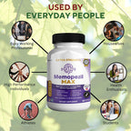 Memopezil MAX Brain Supplement, 60 Capsules, with Bacopa, Green Tea, Grape Seed, DHA (2)