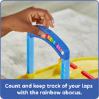 hand2mind Counting Car Garage, Race Car Track, Toy Vehicle Playsets, Parking Garage, Pretend Play Sets for Preschoolers, Preschool Math Learning Activities, Numbers for Toddlers, Kids Birthday Gifts