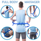 Body Back Buddy Classic USA Made FSA Eligible Handheld Full Body Massage Cane Trigger Point Massage Tool for Deep Tissue Pain Relief - Dual Massage Hooks for Back, Shoulder, Neck. Manual Back Massager