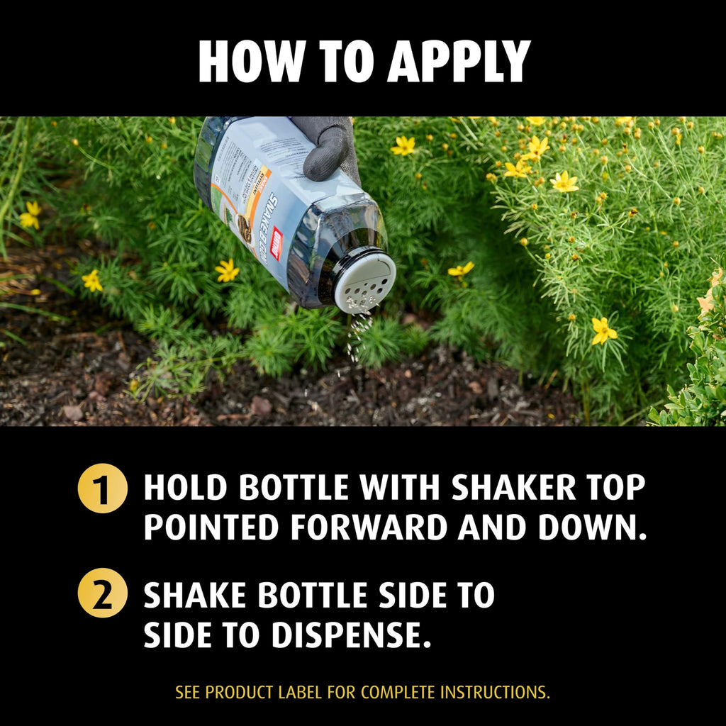 Ortho Snake B Gon1 Repellent Granules, Snake Repellent for Yard - No-Stink Formula, Covers Up to 1,440 sq. ft., 2 lbs.