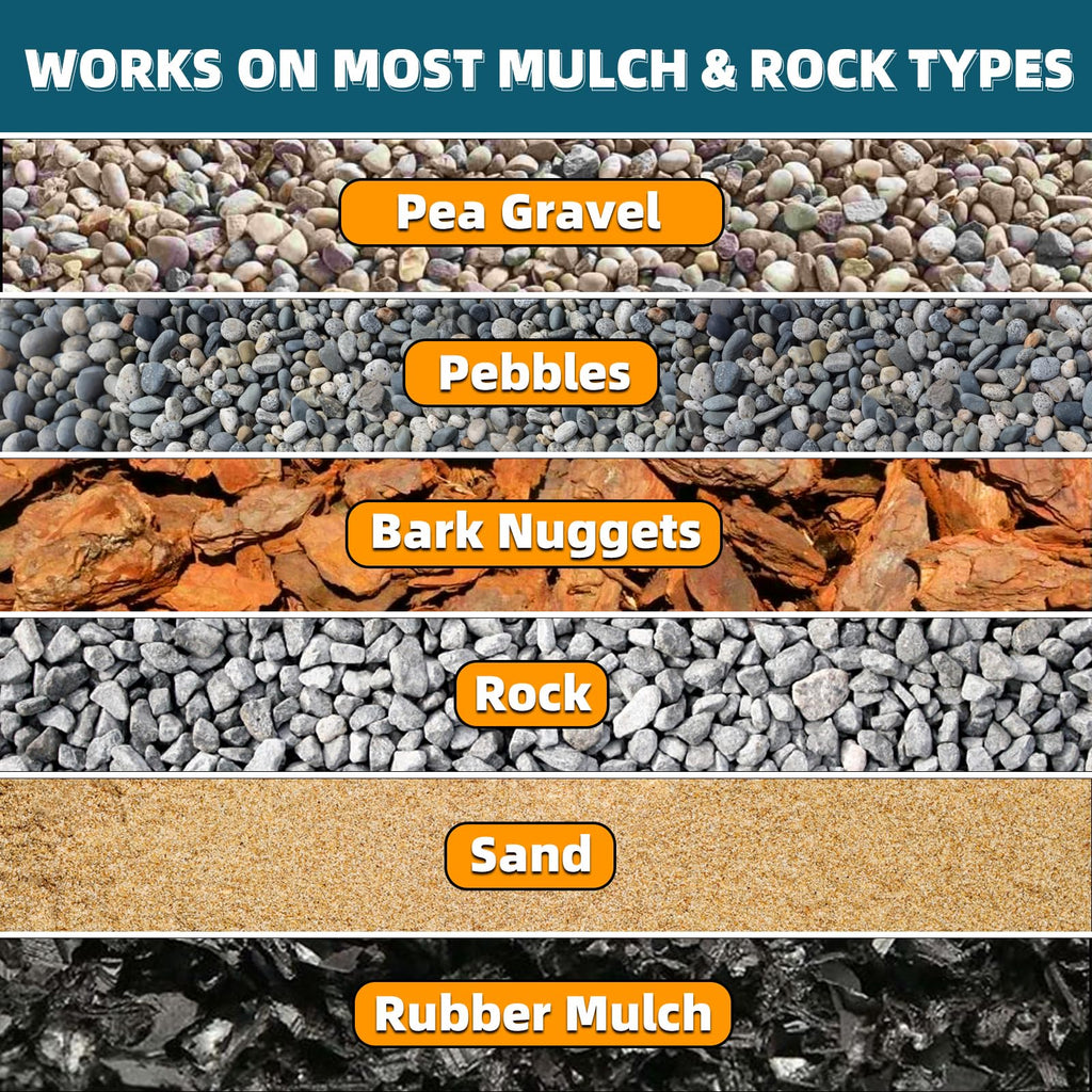 JDicton Rock Glue for Landscaping 2 Gallon - Concentrated Mulch Binder for Landscaping for Pea Gravel, Pebble & Stone, Landscape Glue for Patio & Driveway, 100% Permeable, Pet Safe, Last 2 Years