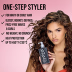 COLOR WOW Dream Coat for Curly Hair – Anti-Frizz Curl and Wave Spray