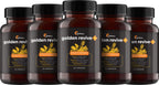 UpWellness Golden Revive + Joint Support Supplement Featuring Turmeric with Black Pepper, Quercetin, and Magnesium- Turmeric Boswellia Supplement - 6 Active Ingredients - 60 Capsules, 5 Pack