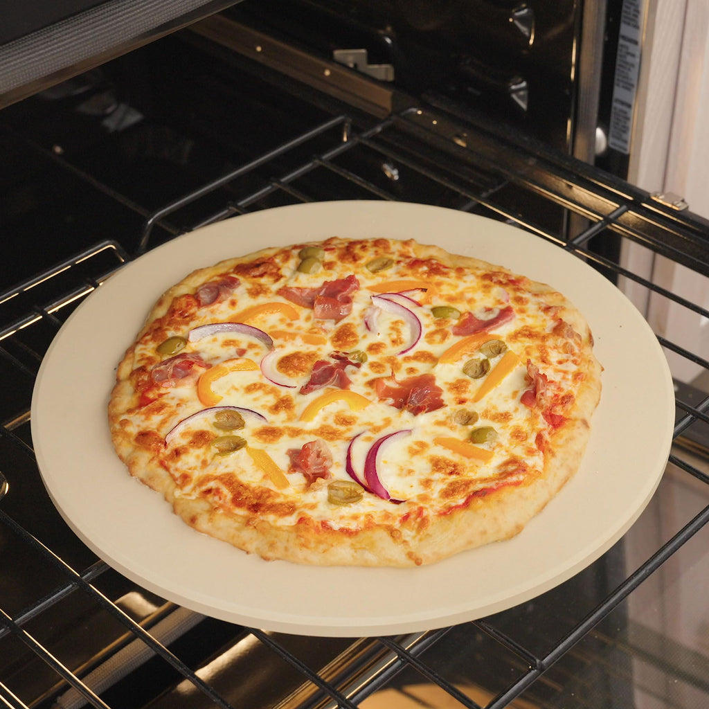 Old Stone Round Pizza Stone, 16-Inch