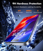 UNBREAKcable 2-Pack Screen Protector for iPhone 16 Tempered Glass