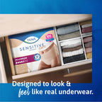 Tena Sensitive Care Adult Maximum Incontinence Underwear for Women, XXL, 56 Count (Waist Size 55in-66in)