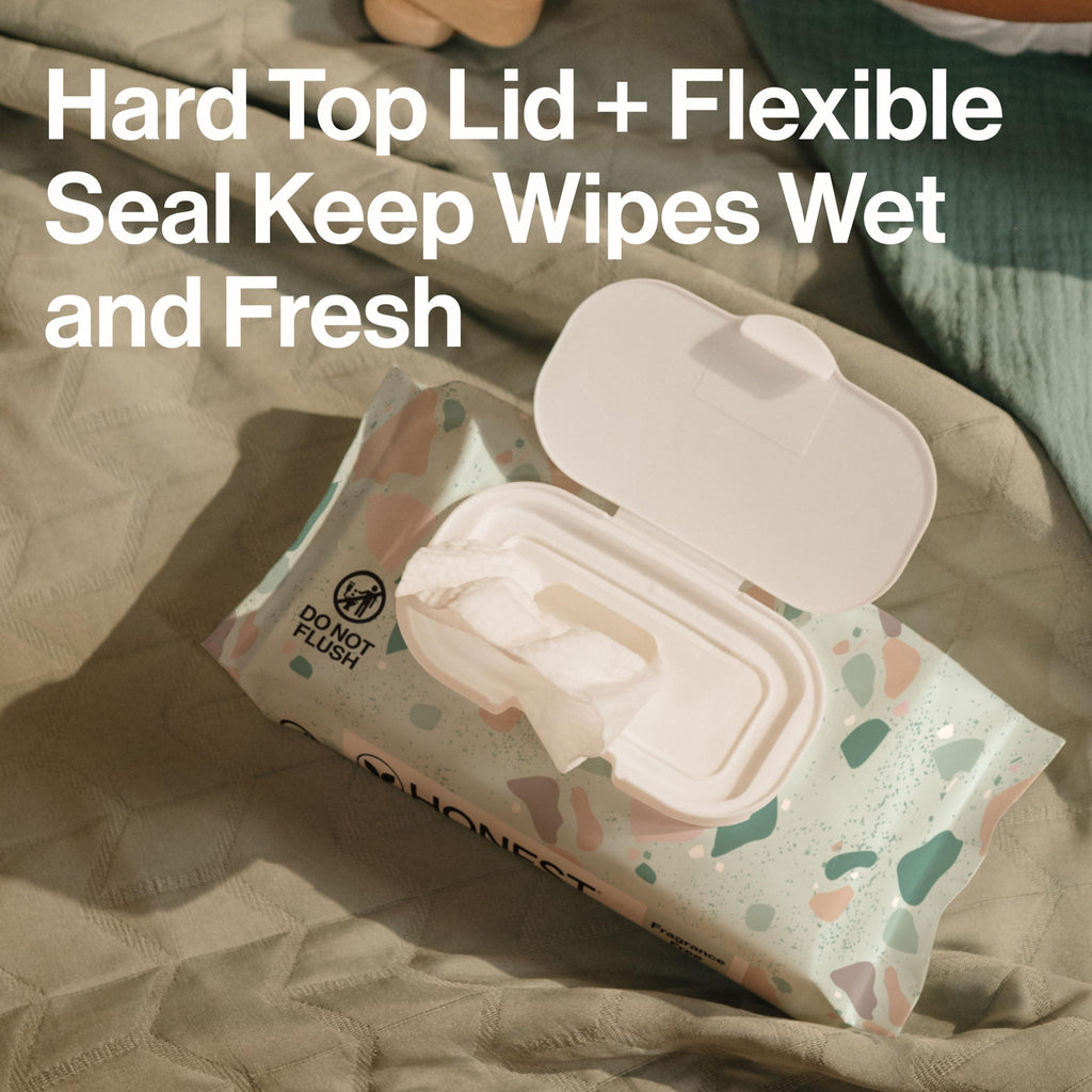 The Honest Company Multi-Use Baby Wipes, Geo Mood, Unscented, 576 Count
