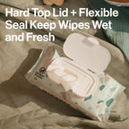 The Honest Company Multi-Use Baby Wipes, Geo Mood, Unscented, 576 Count