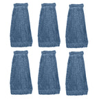 KLEEN HANDLER Heavy Duty Commercial Loop End Mop Head Replacement 6 Pack