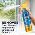 Pledge Antibacterial Multisurface Cleaner Spray, Wood Furniture, Stainless Steel, and Electronics Cleaner, Sanitizes as Cleans, Remove Dust and Messes - Fresh Citrus Scent, 9.7oz, Pack of 3