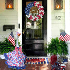 Muximud 4th of July Porch Goose Outfit, 23" Goose Statue Costume Set