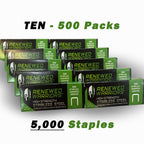 T50 Stainless Steel Staples Marine; T/50 Type (3/8" in Leg; 3/8" Crown) T-50 Staples - (10) 500 Packs or 5000