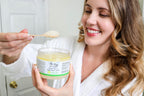 The Keys Salt Scrub -Sea Salt Scrub - Exfoliating Body Scrub with Wooden Spoon - Moisturizing Exfoliator for Hands, Foot, Bath, (12 Ounce (Pack of 1), Key Lime)