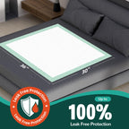 MILDPLUS Disposable Bed Pads 30“x36”, 50 Count Extra Large Underpads , Heavy Duty Absorbent Bed Pads for Adult Incontinence, Senior Care, Kids & Puppy Training Pads (No Adhesive)