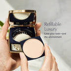 Estée Lauder Double Wear 12-Hour Stay-in-Place Matte Powder Foundation | Controls Oil & Shine, 0.39 Ounce, 3C2 Pebble