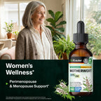 BIO KRAUTER® Perimenopause & Menopause Supplements for Women* - Vegan Motherwort Tincture 2 Fl.Oz 28-Day Supply for Natural Calm & Women's Wellness - Alcohol & Sugar Free - 650 mg per Serving