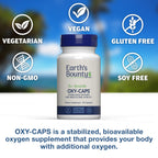 Earth's Bounty - Oxy-Caps - 90 Vegetarian Capsules - Oxygen Supplement - Vitality - Supports Stamina and Performance Recovery