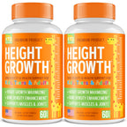 KTD BIOLABS Pack of 2 Height Growth Maximizer - Made in USA - Natural Height Increase Booster & Teen Vitamins - Pills to Grow Taller at Any Age - Bone Growth Supplement for Adults & Kids