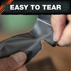 T-REX Tape Heavy Duty Duct Tape with UV Resistant & Waterproof Backing for Ferociously Strong Repairs, 1.88" x 30 yd, Gunmetal Gray, 1 Roll