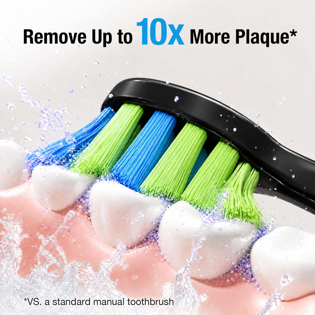 7AM2M Sonic Electric Toothbrush for Adults,Type-C Charging Run for 120 Days