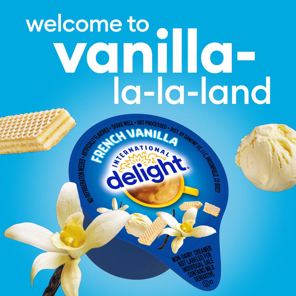 International Delight Creamer Singles, French Vanilla, 192 Count
