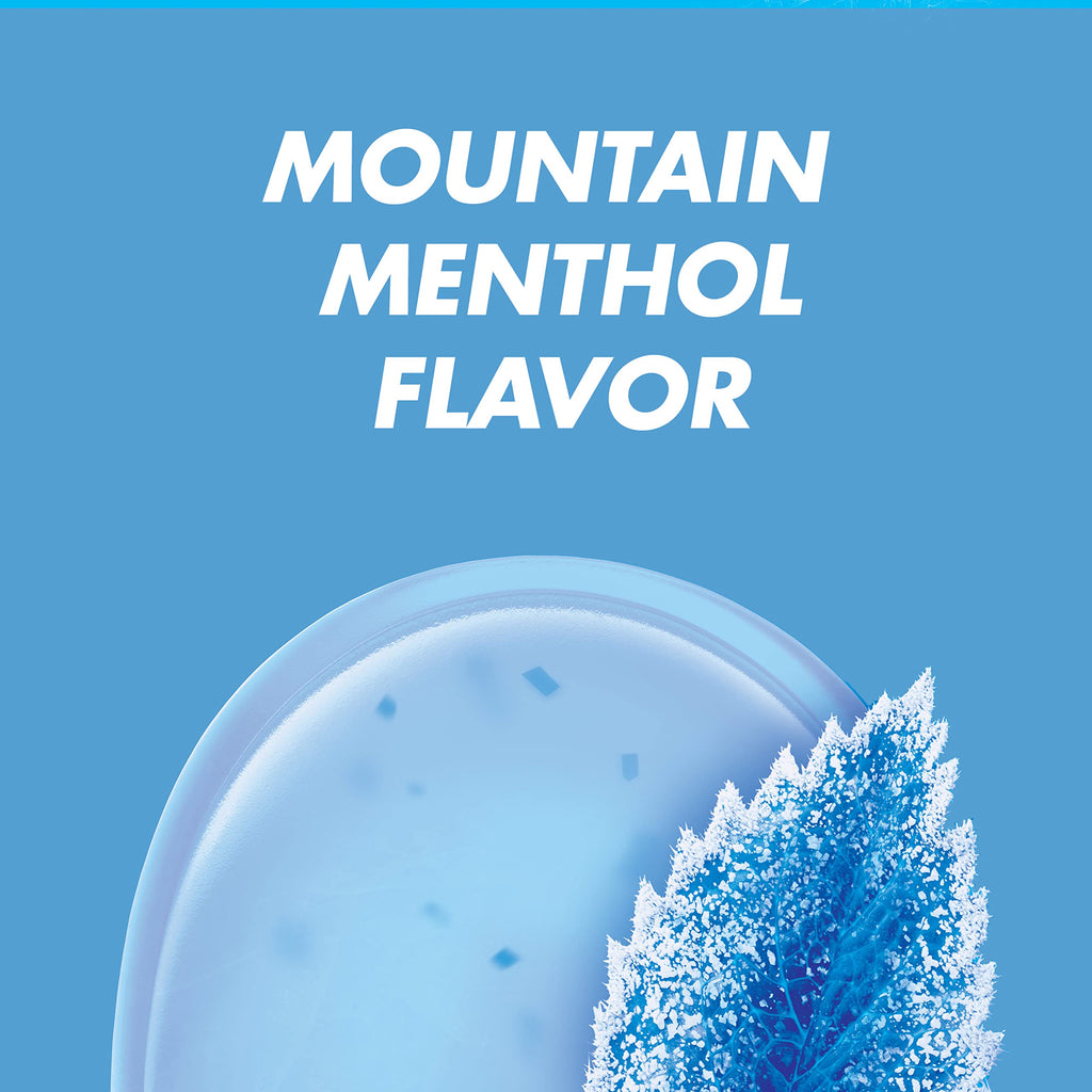 Halls Relief Mountain Menthol Sugar Free Cough Drops, Bulk Cough Drops, 225 Drops