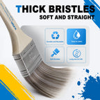 KATA Paint Pyramid Stands with Brushes - 36PC Painters Triangle Stands 5PC Paint Brushes - Paint Both Sides at Once, Fast Drying Stackable Design for DIY, Cabinet Doors, Furniture Painting & Risers
