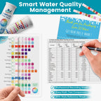SJ WAVE 22 in 1 Water Test Kits - 10 Strips Drinking Water Test Kit, Home Tap and Well Water Tester
