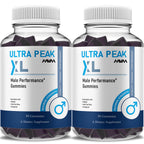 Havah Ultra Peak XL Performance Gummies, UltraPeak XL Advanced Overall Health and Natural Performance Formula Supplement (2 Pack - 60 Gummies)