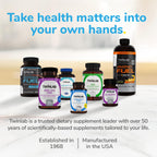 Twinlab Daily One Caps Without Iron - Nutritional Supplement with Zinc, B Vitamins, Magnesium, and More - 60 Capsules - 2 Pack