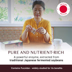 Umeken Nattokinase Plus Fucoidan, Nattokinase Supplement, 5000FU Natto, Odor Free, Easy to Take, Okinawan Fucoidan, Japanese Supplement, 60 Counts Pack of 2