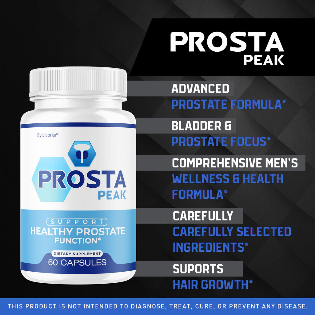 (2 Pack) Prosta Peak Capsules - Official ProstaPeak Support Supplement Pills For Men - Maximum Strenght, Natural Prosta Peak Support For Overall Health & Wellness Reviews, 120 Capsules For 2 Months