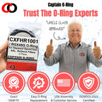 Captain O-Ring – Replacement CXFHR1001 / RGX45G O-Rings for Hayward SwimClear C100S, C150S, C200S. RG450, RG700, ASL C850, C1250 Filter Head (2 Pack)