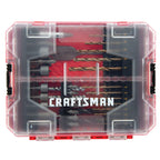 CRAFTSMAN Drill Bit Set 60 Pieces, Impact Driver and Screwdriver Bit Set , Includes Nut Drivers (CMAF1260)