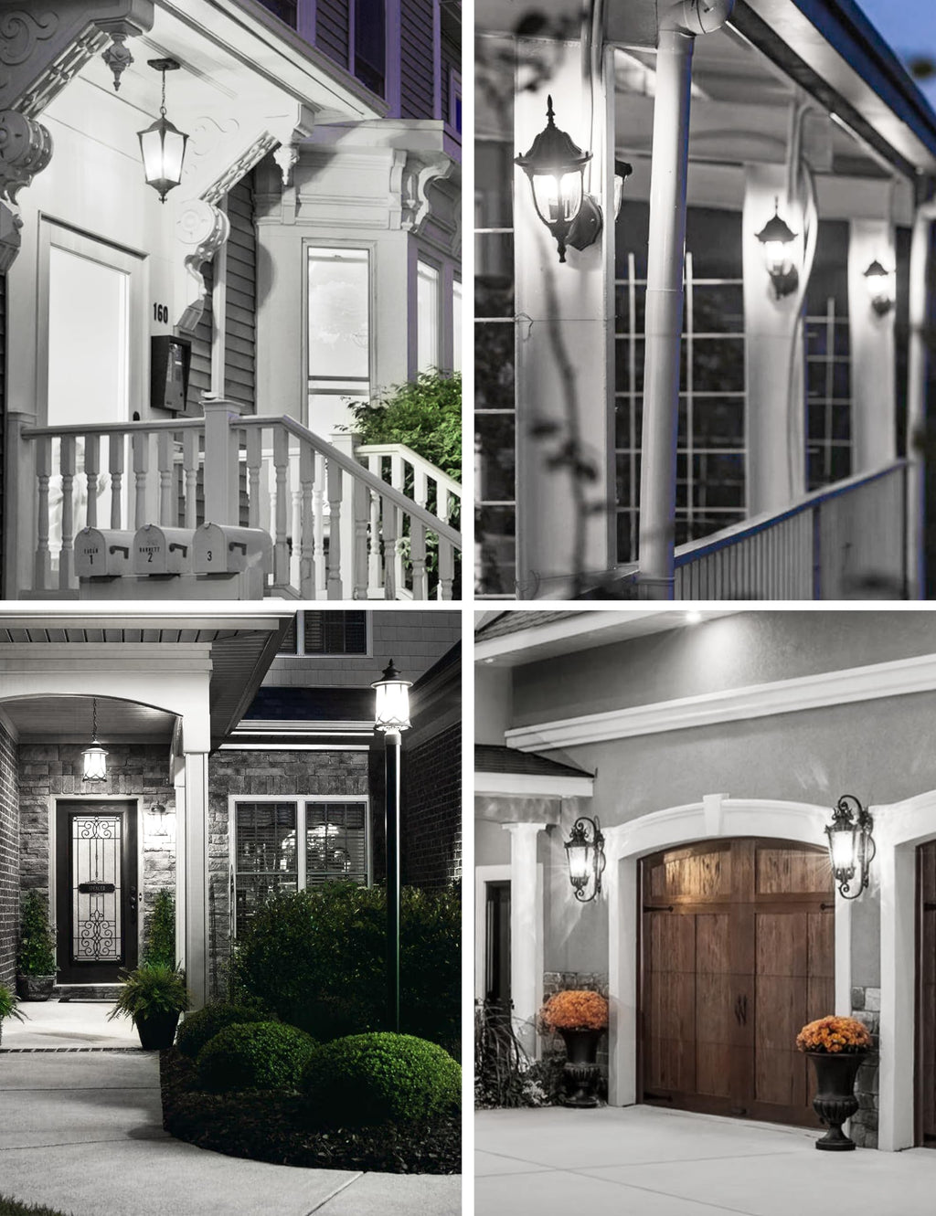 Eastiya Dusk to Dawn Sensor LED Outdoor Light Bulb, Daylight White 5000K, A19 13W(100 Watt Equivalent) Bright Porch Lighting, 1200LM, Auto-On/Off Photocell Sensor for Garage Yard Patio Garden- 6 Pack