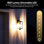 WYZE Accessory Bulb (WYZE Bulb Cam Required), Dimmable 800 Lumens LED Bulb, Soft White 3000K, E26 Base, Bluetooth Connection only (no Wi-Fi Connection)