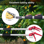 FLORA GUARD Telescoping Tree Pruner 4.6-10 FT with Pole Saw