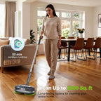 BLONEX Cordless Electric Mop with Spray & Detachable Water Tank, Lightweight Electric Spin Mop with Headlights for Hardwood Tile Laminate Floors, Long-Lasting Battery, Self-Propelled Floor Cleaner