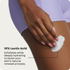 AmLactin KP Bumps Be Gone - Therapeutic Body Cream for Keratosis Pilaris - No-Scrub Exfoliator and Body Moisturizer for Dry Skin with 15% Lactic Acid AHA, 3 oz (Packaging May Vary)