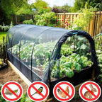 Patio Mosquito Netting, 10x13FT UV Resistant Bug Mesh for Balcony & Plants
