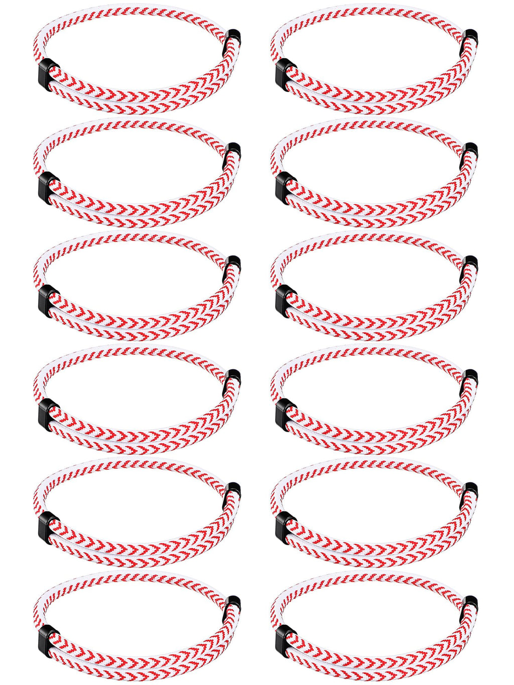 Liliaafar 12 Pcs Baseball Gifts Rope Bracelets